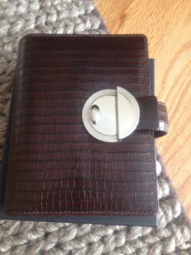 Filofax Pocket Deco in Ebony- brand NEW in box- RARE FIND! With extras!