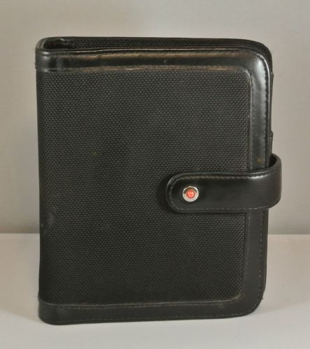 POCKET .75&#034; rings | BLACK Durable Sport Franklin Covey Planner (binder)