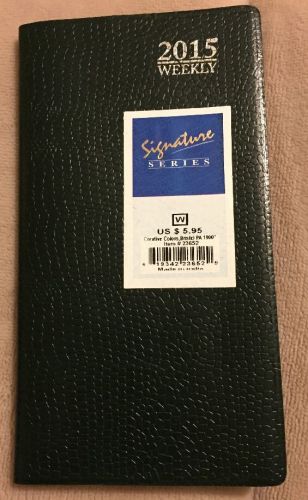 Alligator Green Print 2015 Calendar Pocket Weekly Planner Daily Personal Memo.