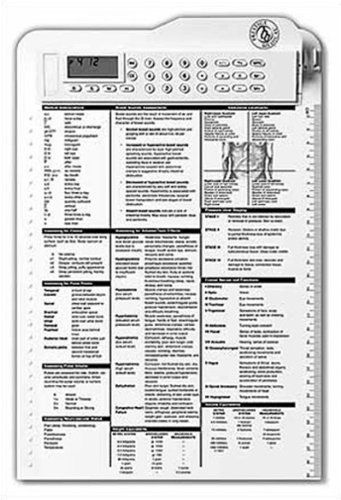 Prestige medical nurse assist clipboard w calculator white #3309 for sale