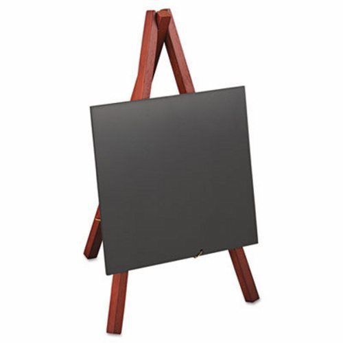 Deflect-o Securit Easel Table Board, Mahogany Frame, 1/ea (DEFMINIMKR)