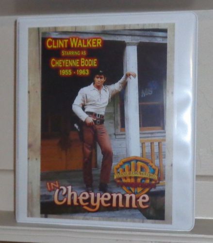 CHEYENNE NOTEBOOK BINDER. 3 RING BINDER. AUTOGRAPH, SCRAP BOOK. PHONE BOOK.