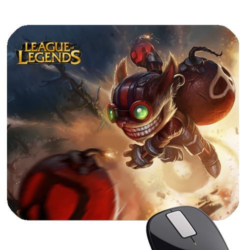 Ziggs The Hexplosives Expert League of Legends Mousepad Mouse Mats jq61