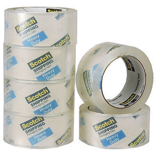 X5 scotch shipping heavy duty packaging tape rolls  - 1.88&#034; x 54.6 yds. premium for sale