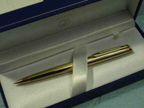 Waterman Paris Gold Tone Pencil  New Old Stock in Box