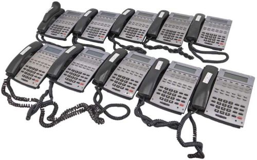 Lot 10 NEC Aspire 22B IP1NA-12TXH Business Office Display Phone BLACK +Handset