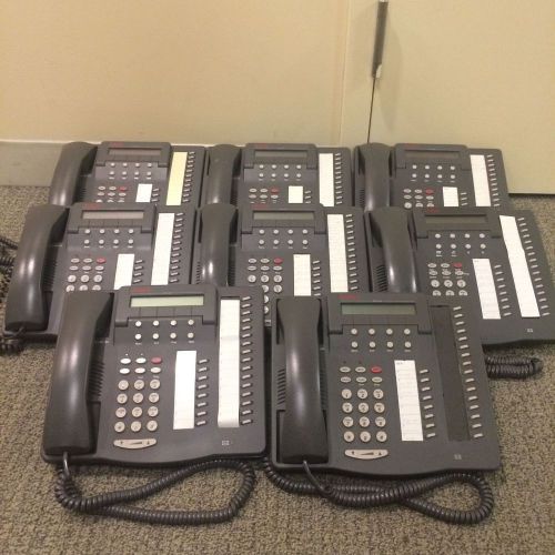 Avaya 6424D+M business office phone lot of 8