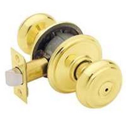 NIB 20/PACK SCHLAGE LOCK F - GEORGIAN F40GEO605 GEORGIAN PRIVACY KNOB BRT BRSS