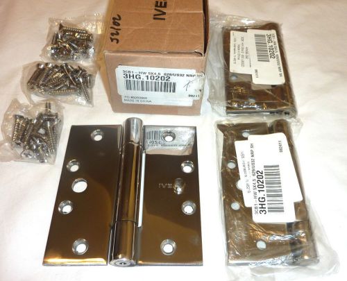 3 ives 3cb1hw 5&#034; x 4.5&#034; 629/us32 3 knuckle mortise hinges nrp bright stainless for sale