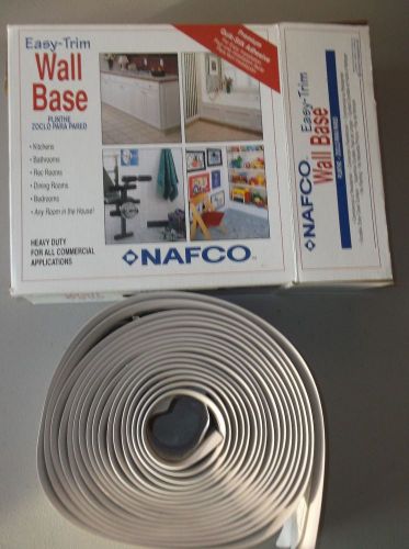 Flexco FlexTrim Self-Stick Vinyl Wall Base, White, Peel &amp; Stick, 2 1/2&#034;