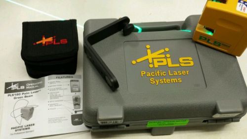 PACIFIC LASER SYSTEMS PLS180 GREEN Level   PLS-60596 crossline