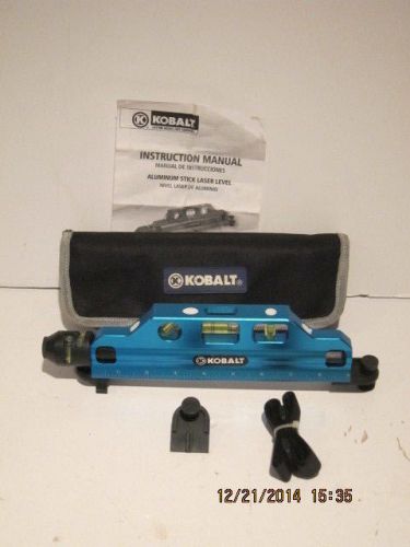 Kobalt 100-ft Beam Line Generator Laser Level, #60208, FREE SHIP, NEW NO PACKAGE