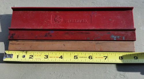 Silk screen printing speedball plastic squeegee 9&#034; blade used for sale