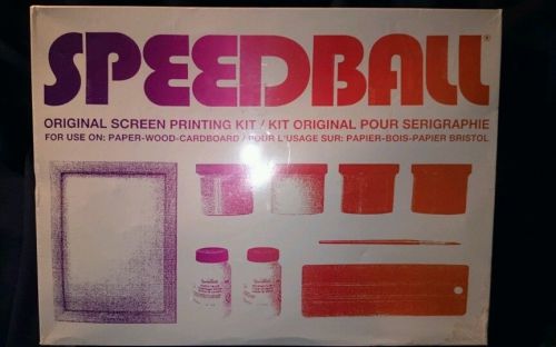 2006 nos speedball original 10&#034;x14&#034; screen printing kit sealed box for sale