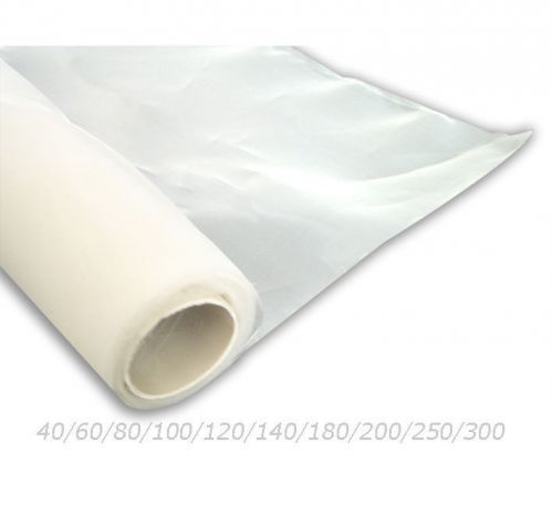 Screen printing mesh fabric 1.3x3yard 60 mesh count(24t) for sale