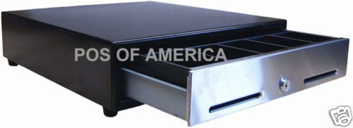 ALDELO MS CASH DRAWER USB BLACK CF-405 ALL STEEL NEW