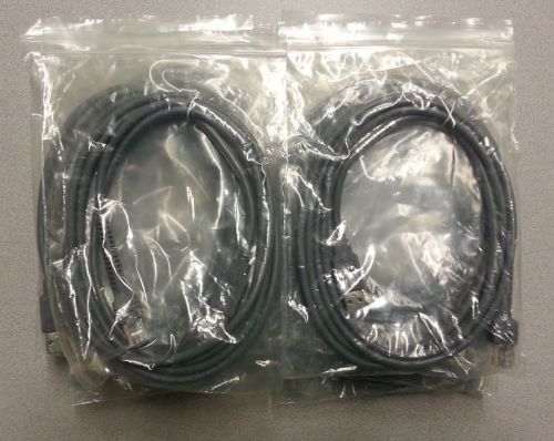 (10) Motorola/Symbol CBA-U01-S07ZAR 7ft USB Cables