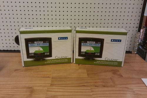 2 - raven cruizer ii w/ patch antenna lightbar gps mapping - new in box for sale