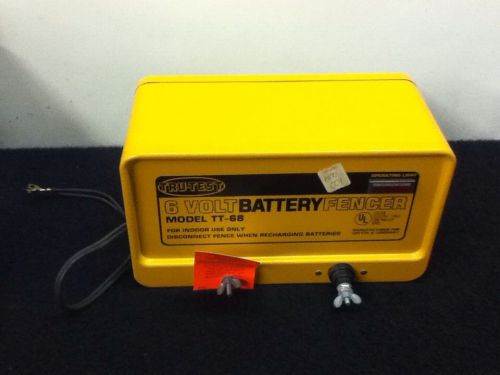 Tru Test 6-Volt Battery Fencer Model TT-68 Indoor Use Vintage...New Old Stock