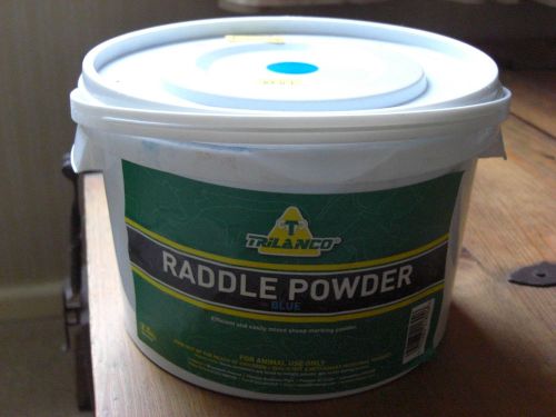 TRILANCO RADDLE POWDER, RAM, TUP MARKER, SHEEP, BLUE,  2.5 KG, NEW