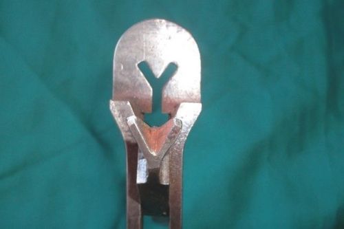 Old Vintage Sheep Ear Notcher Lamb Notcher BURDIZZO ITALY Livestock Marker Y