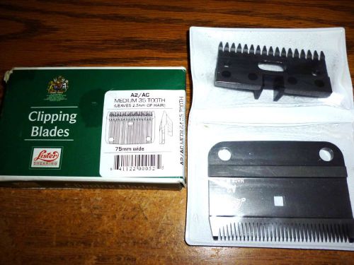 Lister Sheep Shearing Blades A2/AC Medium 35 Tooth New !