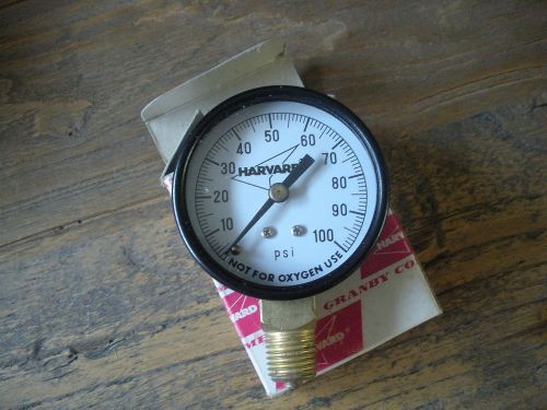 4 harvard pressure gauges ipg1002-4l for sale