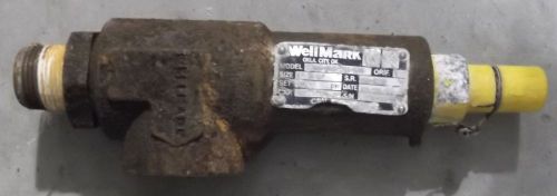 Wellmark safety relief valve model w2631-ev1-311-150 for sale