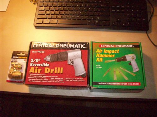 Air impact hammer and air drill set for sale