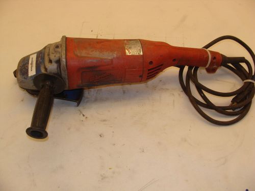 MILWAUKEE 0081-20 7&#034; 9&#034; LARGE ANGLE GRINDER