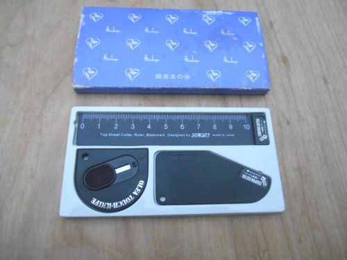 OLFA TOUCH KNIFE , TOP SHEET CUTTER ,  COUPON CUTTER , 3 PIECE SET