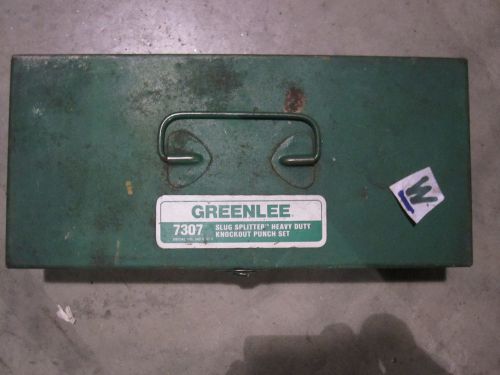 Greenlee Slug Splitter Heavy Duty Punching System 1/2&#034; - 2&#034;  7307