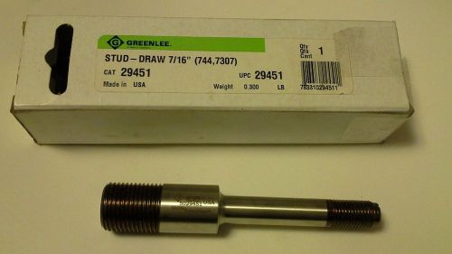 Greenlee Stud-Draw 7/16&#034; (744.7307) 29451