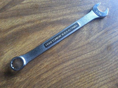 Craftsman industrial Part # 23433, 12 pt, Combination Wrench 7/16&#034;, 5-7/8&#034; OAL