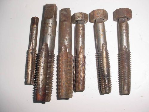 6 Miscellaneous Lot of Vintage Taps Tap &amp; Die (257)