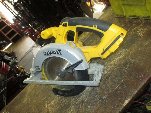 DEWALT DC390 18 VT CORDLESS 6 1/2&#034; CIRCULAR SAW