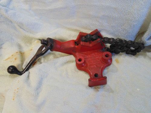 Ridgid BC-210 chain pipe vise