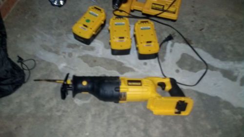 Dewalt 36v tool combo set , used . 3 dead batteries for sale
