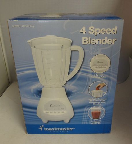 Toastmaster Model TMBL1134 4-Speed Blender With Pulse Option JA0