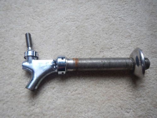 Perlick Beer Faucet, 5&#034; shank, threaded for beer tap handles