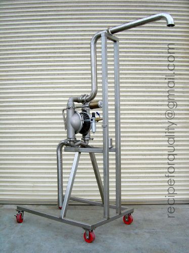 Bakery fda sanitary transfer pump, wilden p8 diaphragm pump, bakery depositor for sale