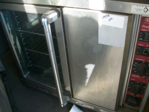 Convection oven, gas, dcs, motor is 115v, shelves, full size, 900 items e bay for sale