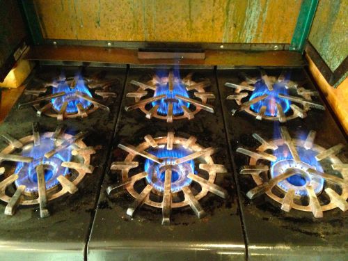 vulcan commercial 6 burner range