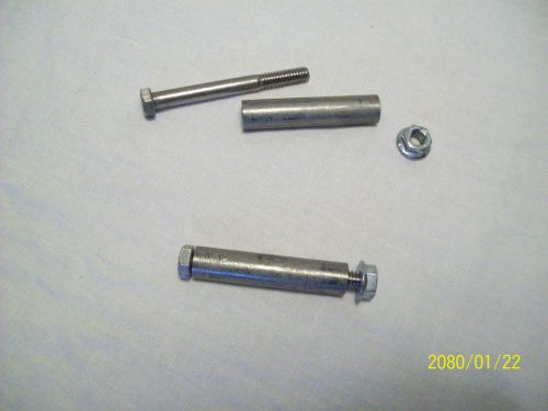 2 NIECO BROILER ROD BELT SUPPORT P/N 4048 bolt nut sleeve pair set