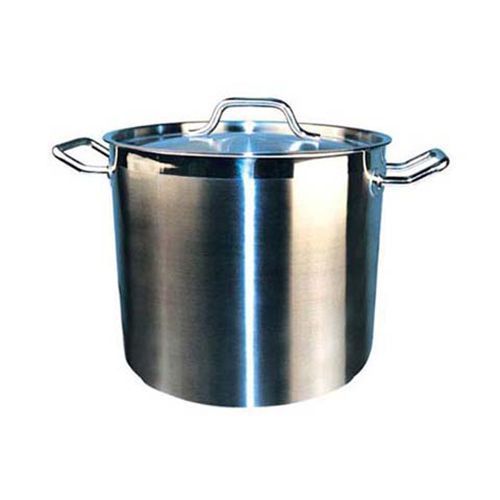 New Winco 24Qt S/S Stock Pot W/Cover SST-24