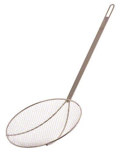 New update international skm-9wg nickel plated medium mesh wire skimmer  round for sale