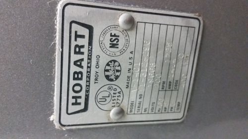 hobart 140qt mixer