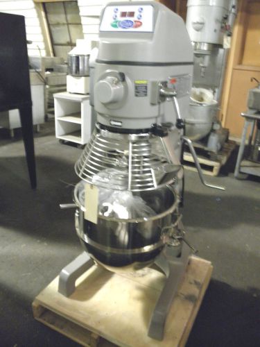 New globe 30 quart sp30p gear driven 3 speed bakery pizza dough mixer for sale