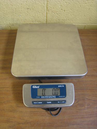 Edlund EPZ-10 10lb Digital Pizza Portion Portioning Scale w/ Remote Display Used