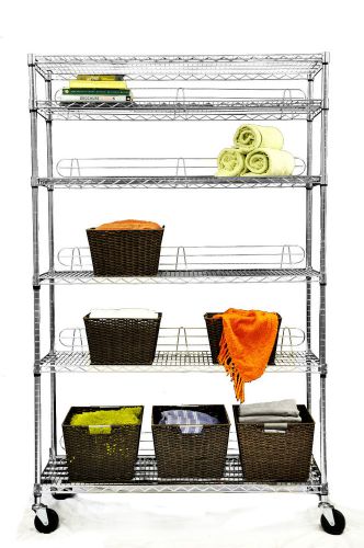 TRINITY EcoStorage™ 6-Tier NSF Wire Shelving BRAND NEW